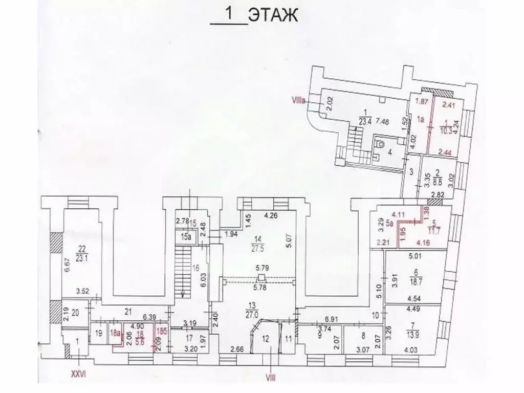 Помещение свободного назначения в Москва Кутузовский просп., 35 (518 ... - Фото 2