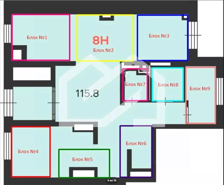 Помещение свободного назначения в Москва 3-я Владимирская ул., 23 (10 ... - Фото 2