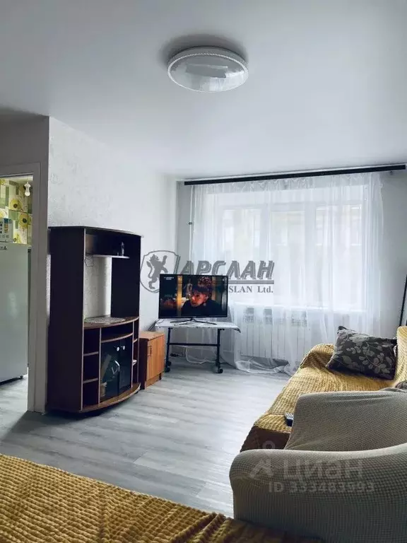 1-к кв. Татарстан, Казань ул. Восстания, 87 (30.6 м) - Фото 1