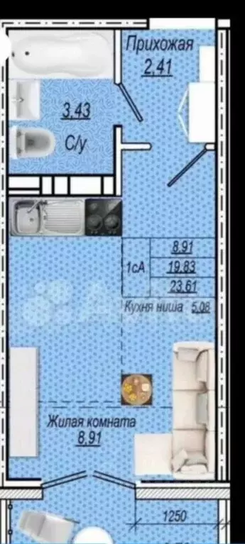 Студия Чувашия, Чебоксары бул. Солнечный, 38 (24.0 м) - Фото 0