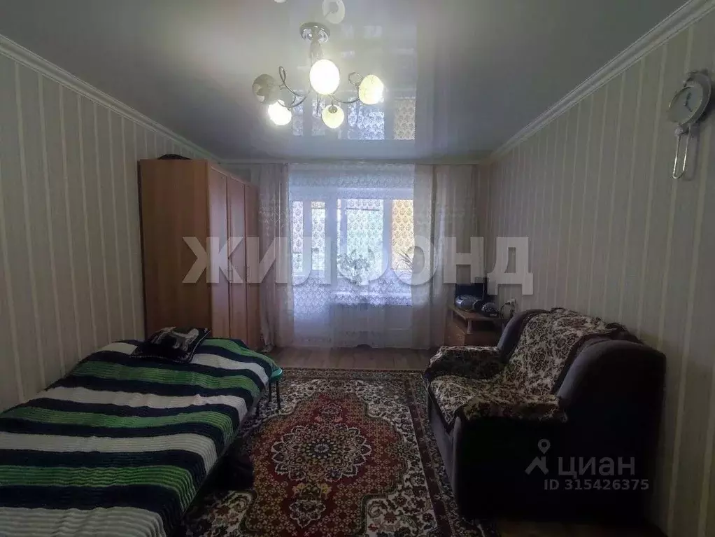 1-к кв. Новосибирская область, Новосибирск Троллейная ул., 3/1 (37.6 ... - Фото 1