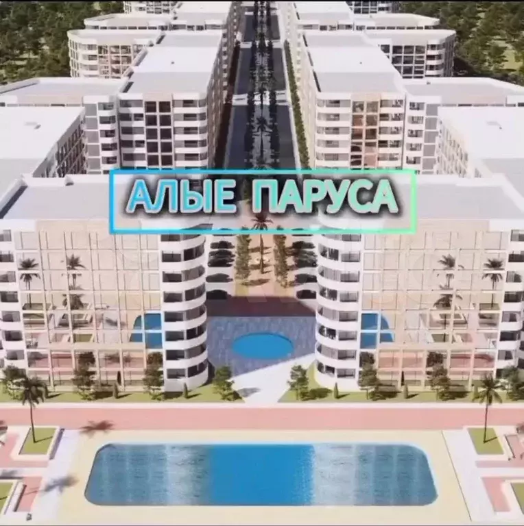 Апартаменты-студия, 31,7 м, 7/8 эт. - Фото 1