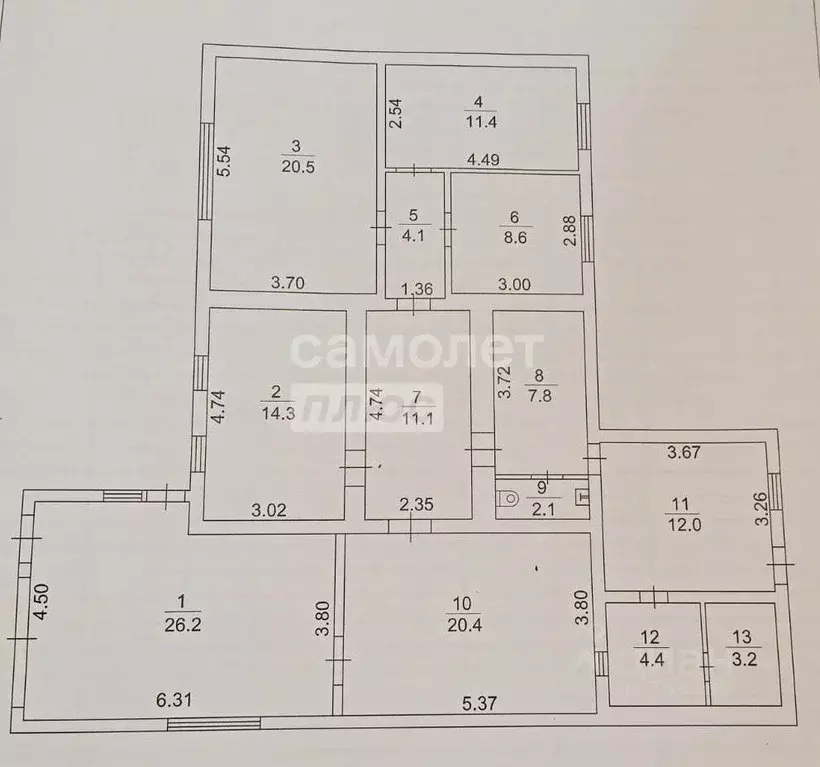 Дом в Новосибирская область, Новосибирск Диспетчерская ул., 54 (146 м) - Фото 1