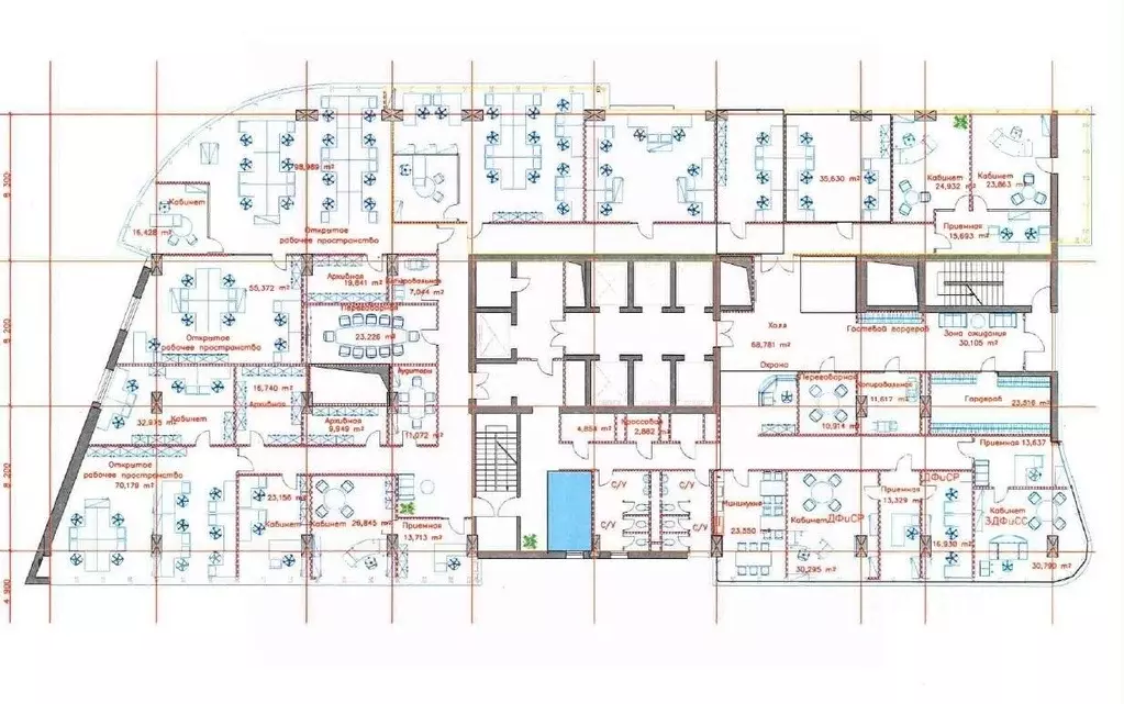 Офис в Москва ул. Наметкина, 12А (1301 м) - Фото 2