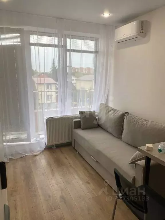 Студия Тюменская область, Тюмень Полевая ул., 108 (21.0 м) - Фото 1