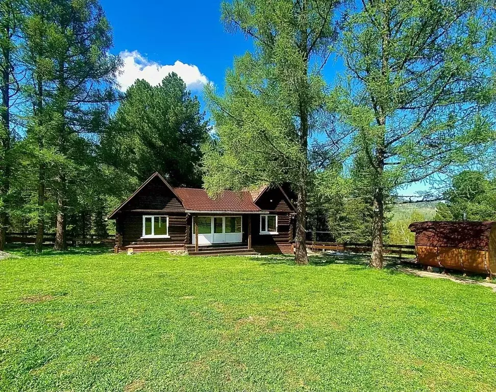 Дом в Алтай, Чемальский район, пос. Верх-Анос ул. Центральная, 2 (71 ... - Фото 2