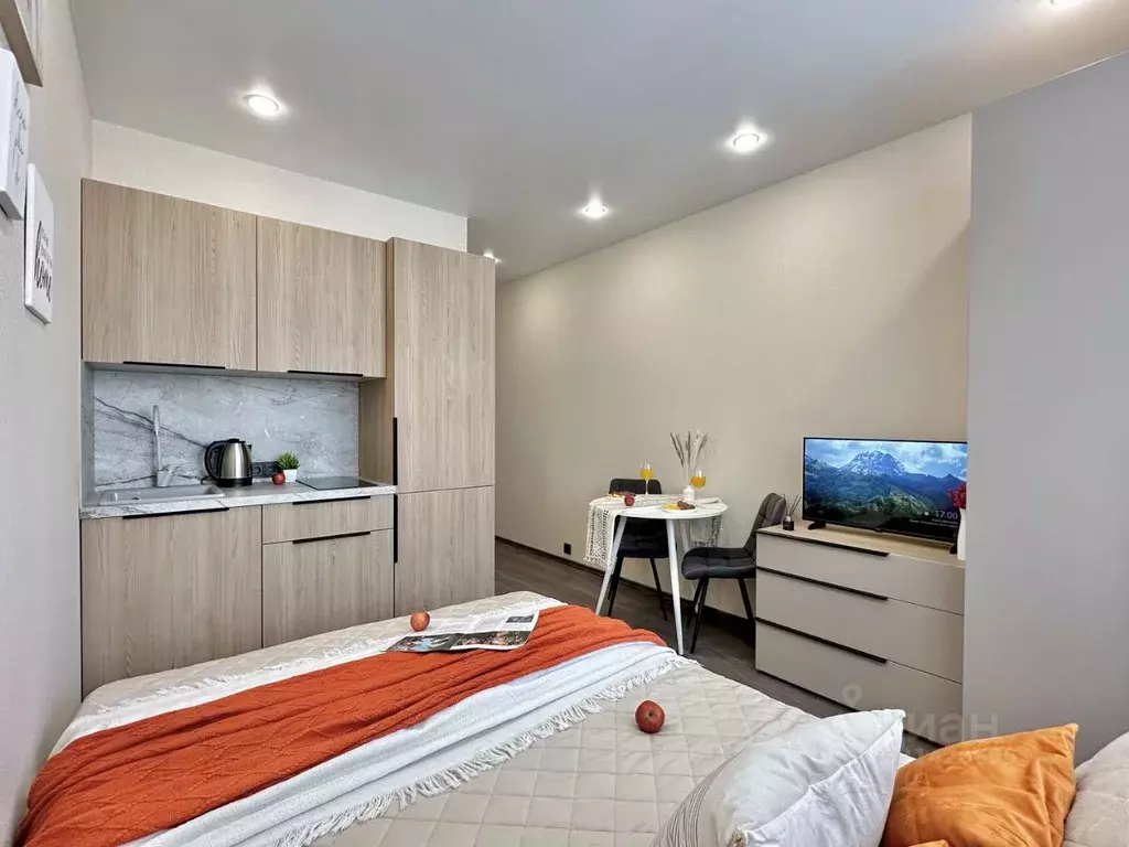 Студия Москва ул. Братьев Гранат, 6 (25.0 м) - Фото 2