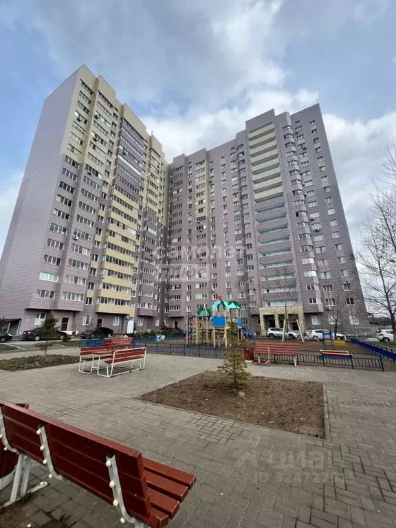 2-к кв. Татарстан, Казань ул. Нурихана Фаттаха, 15 (62.7 м) - Фото 1