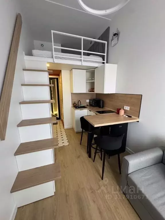 Студия Санкт-Петербург Захарьевская ул., 13 (19.0 м) - Фото 1