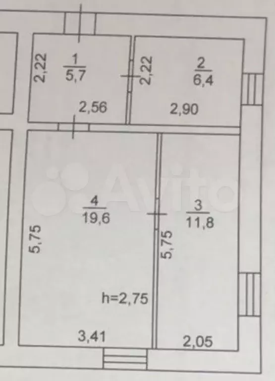 Дом 45 м на участке 5 сот. - Фото 0