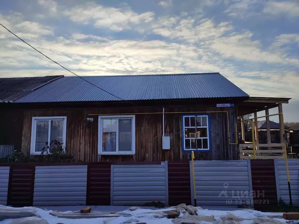 Дом в Алтайский край, Калманский район, пос. Алтай Пионерская ул., 2а ... - Фото 2