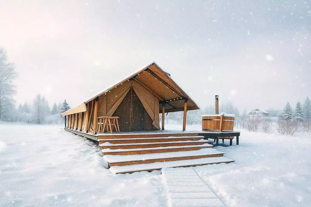 Дом в Тверская область, Осташковский муниципальный округ, д. Сорога  ... - Фото 1