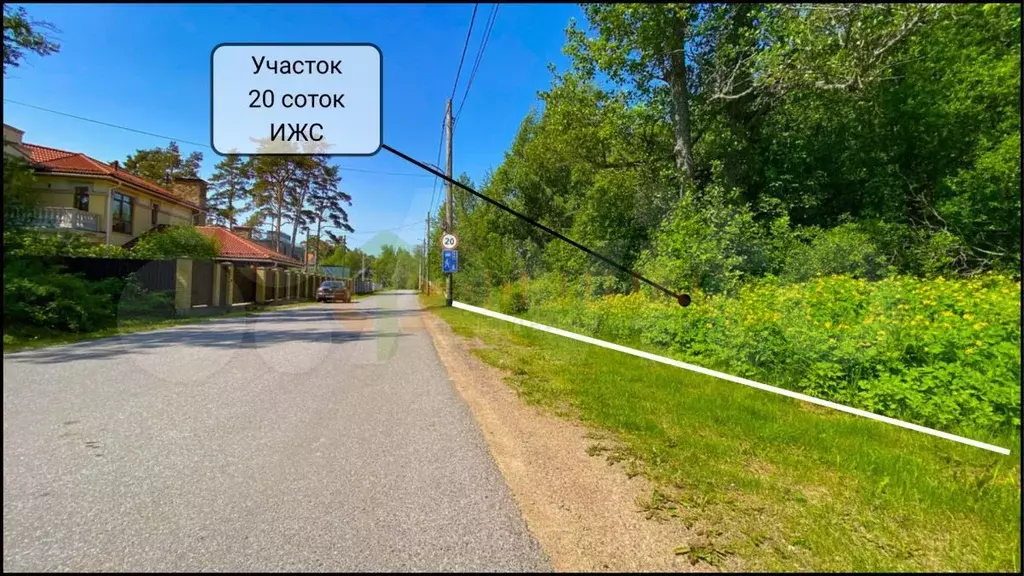 Участок 20 сот. (ИЖС) - Фото 1