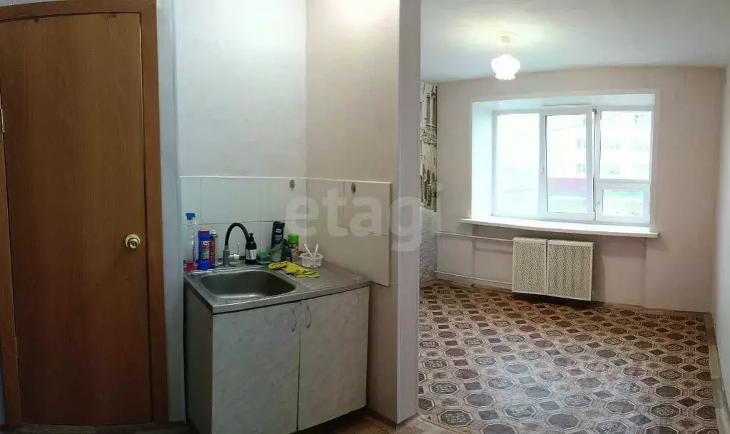 1-к кв. Пермский край, Пермь ул. Академика Веденеева, 7 (13.6 м) - Фото 1