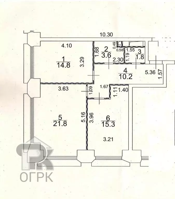 2-комнатная квартира: Москва, жилой комплекс Вери, к2 (67.5 м) - Фото 0