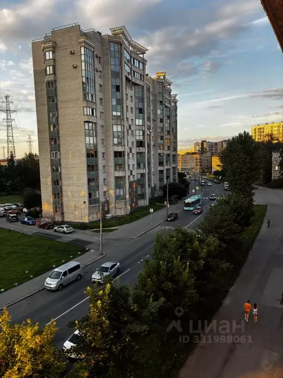 2-к кв. Санкт-Петербург ул. Шелгунова, 10 (45.9 м) - Фото 1