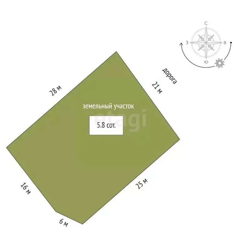 Участок в Ростовская область, Аксайский район, Большелогское с/пос, ... - Фото 2