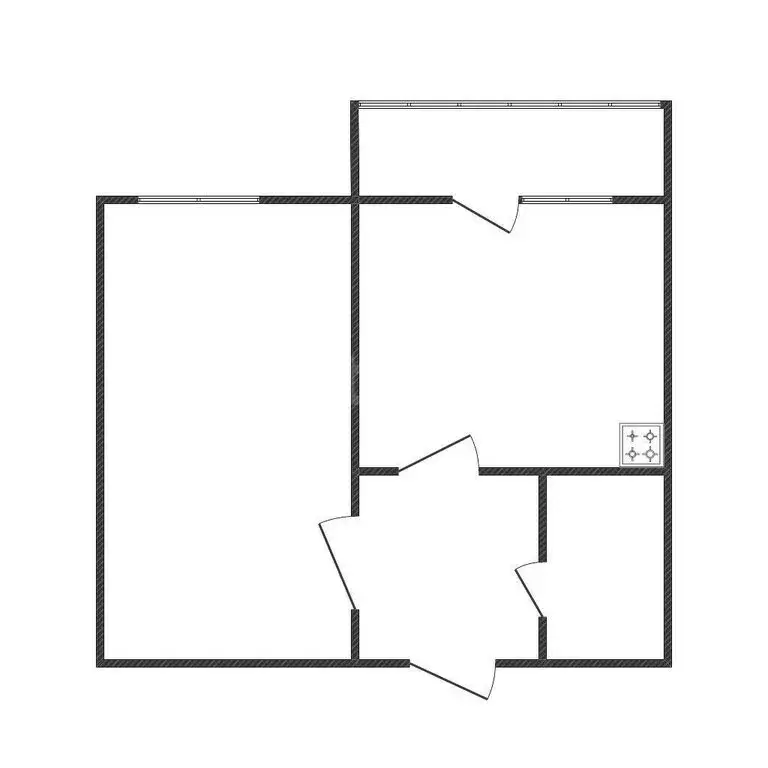 1-комнатная квартира: Краснодар, Московская улица, 140Г (34.5 м) - Фото 1