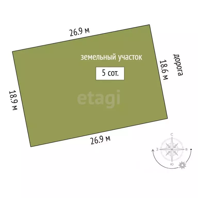 Участок в Тюменская область, Нижнетавдинский муниципальный округ, ... - Фото 2