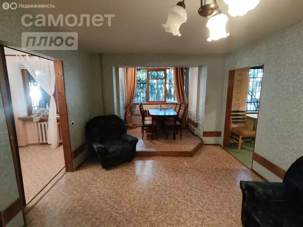 3-комнатная квартира: Сочи, микрорайон Гагарина, Красноармейская ... - Фото 0