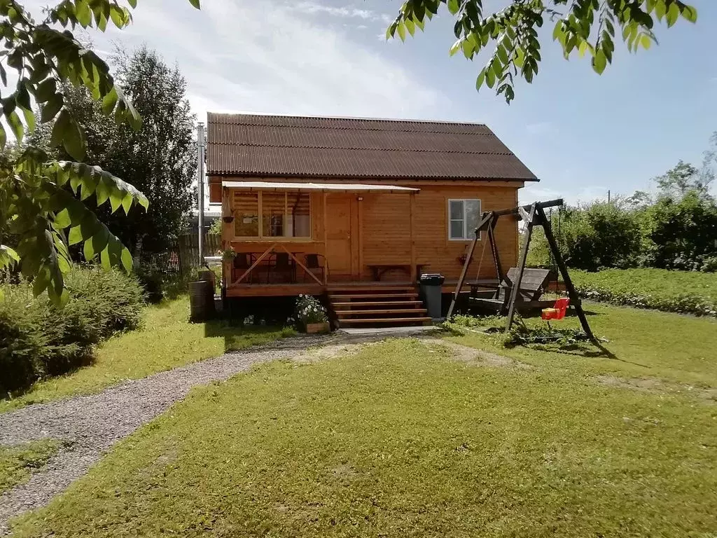 Дом в Карелия, Сортавальский муниципальный округ, пос. Рантуэ 71 (48 ... - Фото 1