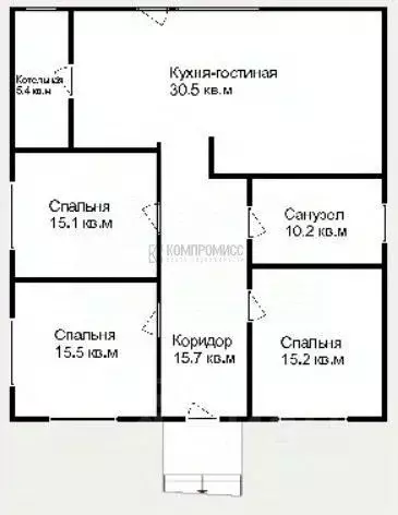 Дом в Краснодарский край, Абинск Озерная ул., 25 (108 м) - Фото 1