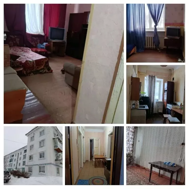 3-к кв. Пермский край, Чусовой ул. Челюскинцев, 10 (65.1 м) - Фото 1