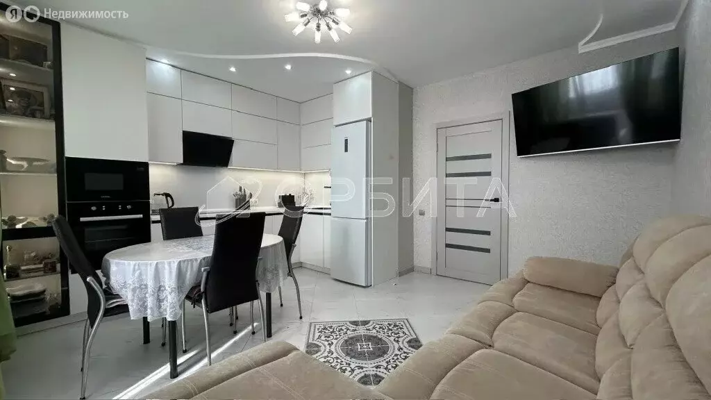 1-комнатная квартира: Тюмень, улица Михаила Сперанского, 17 (48.7 м) - Фото 1