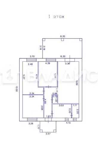 Дом в Пензенская область, с. Бессоновка ул. Центральная, 188 (100 м) - Фото 2