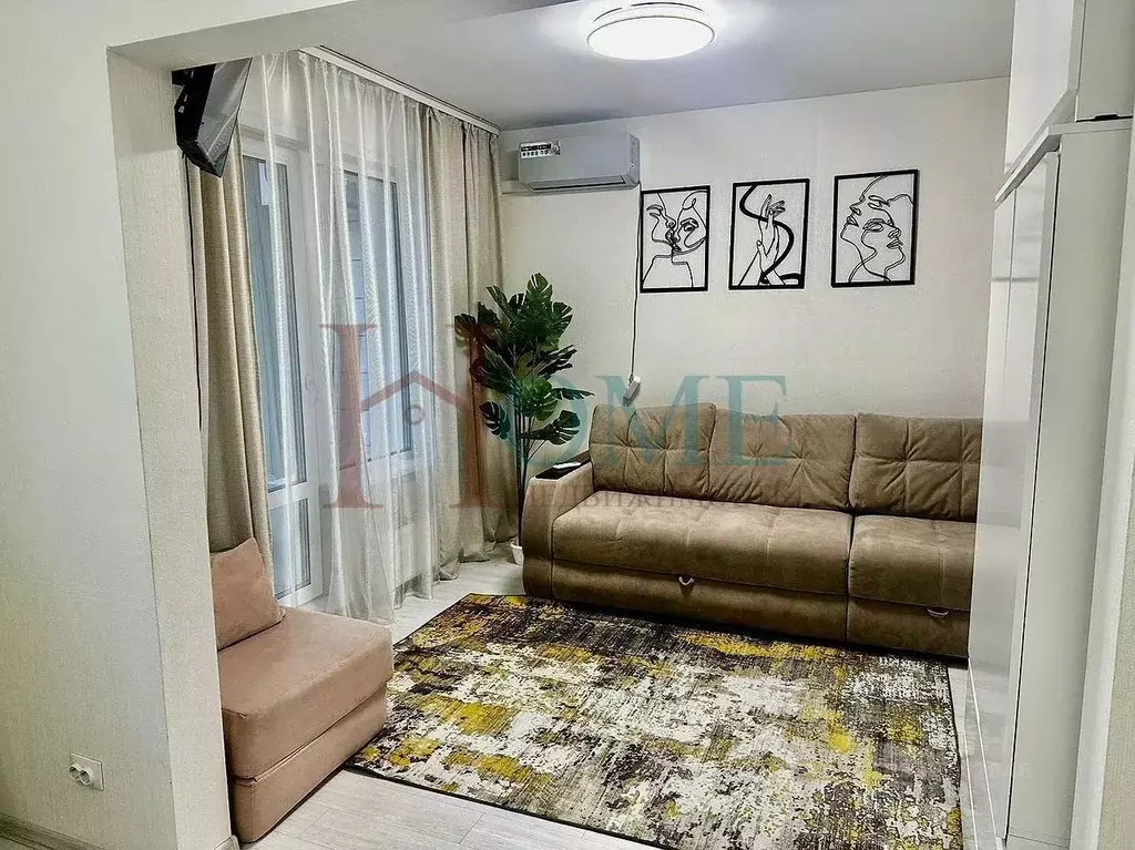 Студия Новосибирская область, Новосибирск ул. Ясный Берег, 33 (29.0 м) - Фото 1