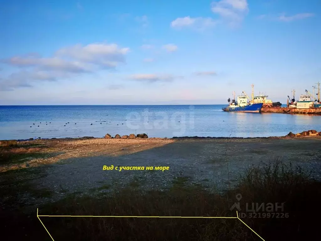 Участок в Краснодарский край, Темрюкский район, Тамань ст-ца ... - Фото 1