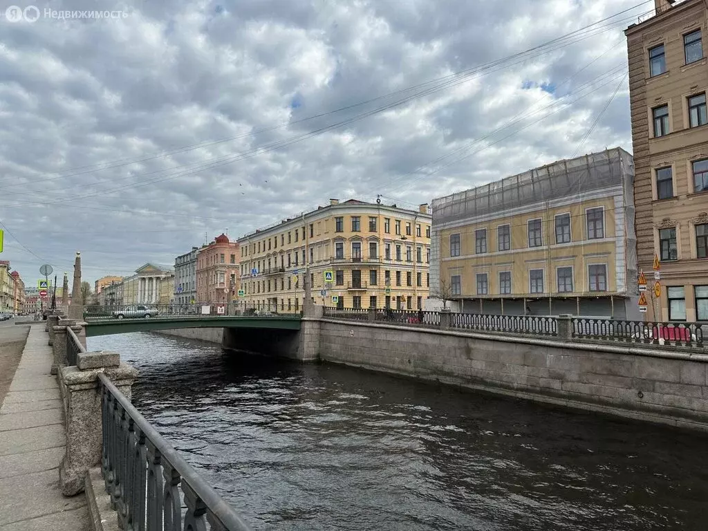 Квартира-студия: Санкт-Петербург, Большая Подьяческая улица, 1-3 (34.4 ... - Фото 1