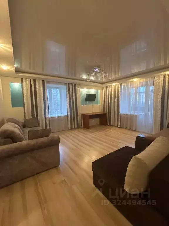 3-к кв. Курганская область, Курган Заозерный жилрайон, 11-й мкр, 2 ... - Фото 1