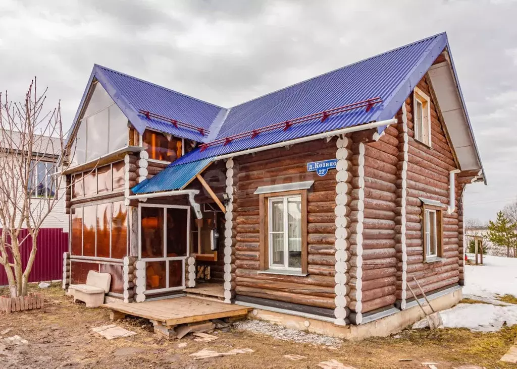 Дом в Вологодская область, д. Козино 22А (45 м) - Фото 1