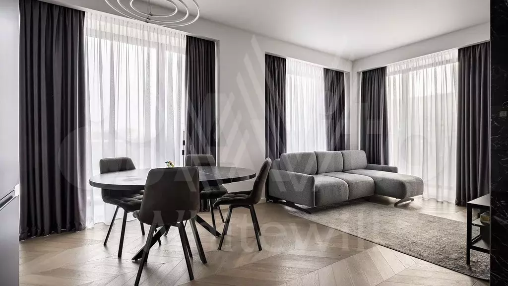 4-к. квартира, 91 м, 5/41 эт. - Фото 0