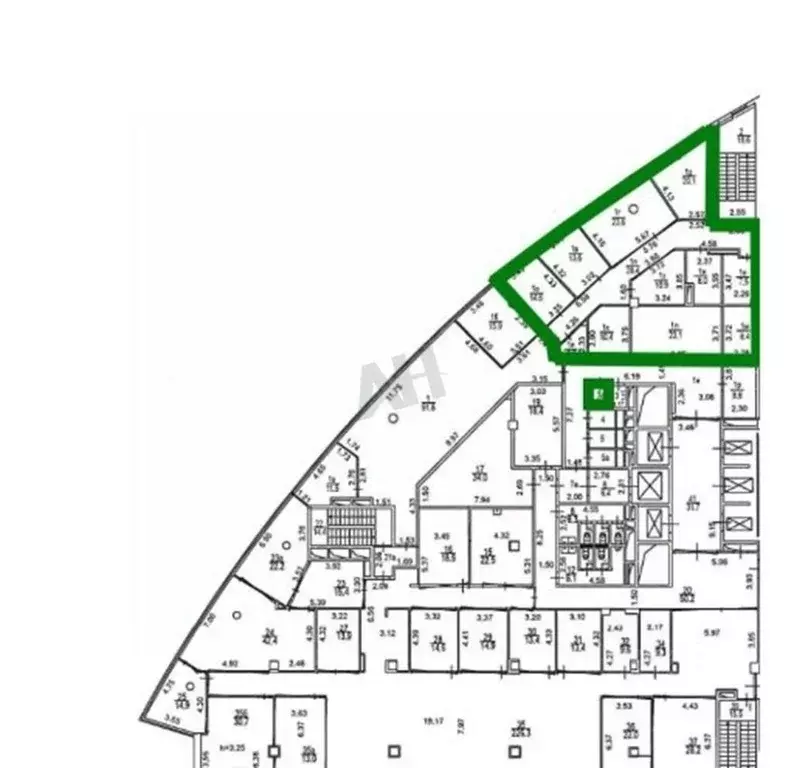 Помещение свободного назначения в Москва 2-й Сыромятнический пер., 1 ... - Фото 2