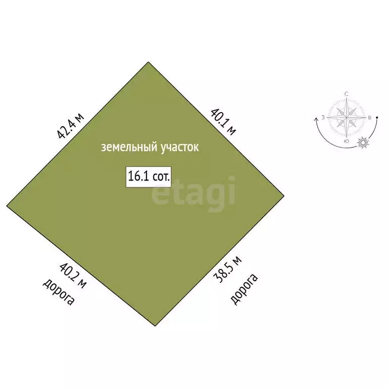 Участок в Тюменский муниципальный округ, деревня Криводанова, ... - Фото 1