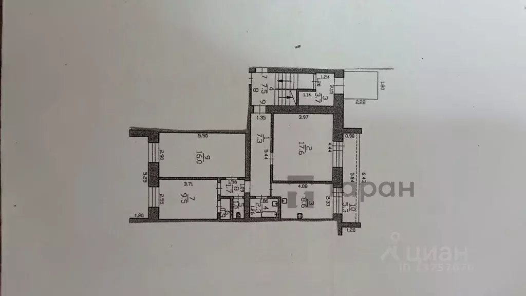 3-к кв. Челябинская область, Сосновский муниципальный округ, пос. ... - Фото 1