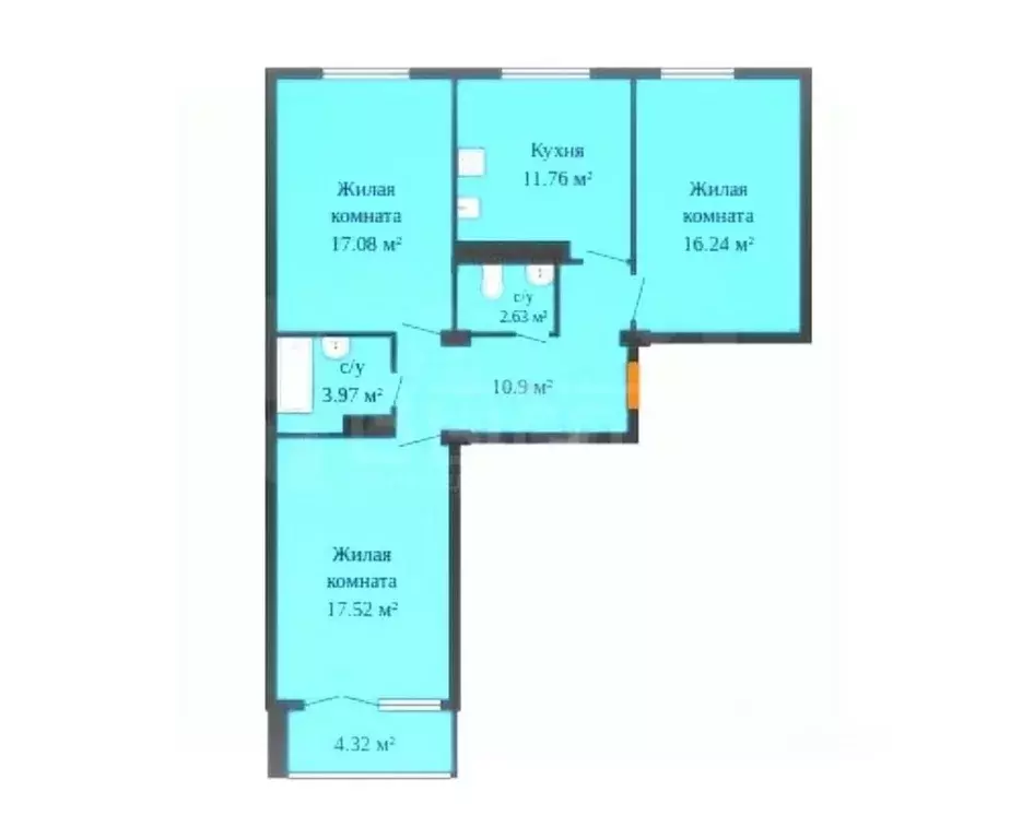 Продаётся 3-к квартира, 83 м - Фото 0