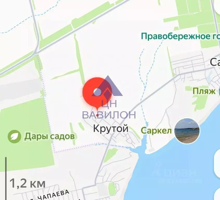 Участок в Ростовская область, Цимлянский район, Саркеловское с/пос, ... - Фото 1