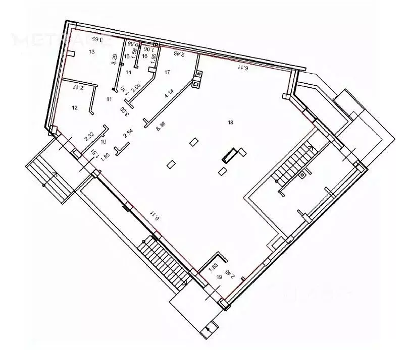 Помещение свободного назначения в Новосибирская область, Новосибирск ... - Фото 1
