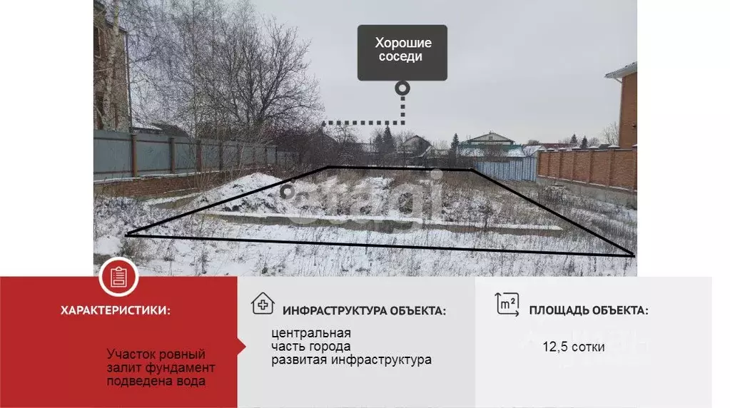 Участок в Белгородская область, Валуйки Урожайная ул. (12.31 сот.) - Фото 2