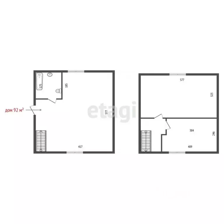 Дом в Свердловская область, Белоярский муниципальный округ, ГусиКлаб ... - Фото 2