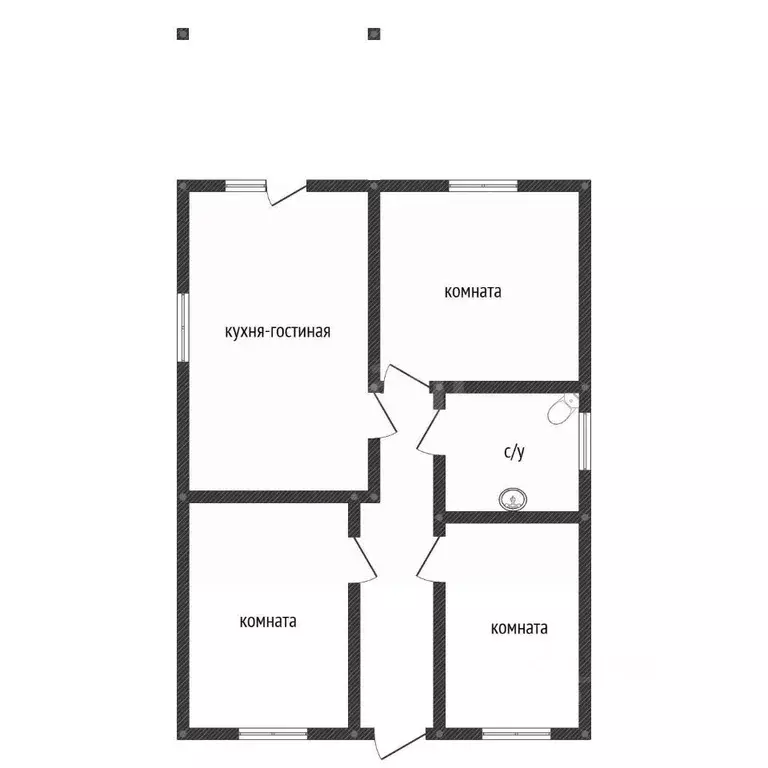 Дом в Башкортостан, Иглинский сельсовет, с. Иглино пер. Ворошилова, 12 ... - Фото 2