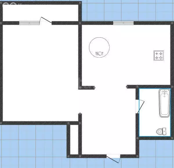 1-комнатная квартира: Ангарск, 18-й микрорайон, 19 (30.4 м) - Фото 1