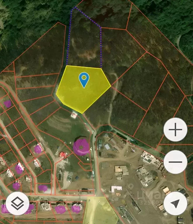 Участок в Крым, Алушта муниципальный округ, с. Лучистое, Лесная сказка ... - Фото 0