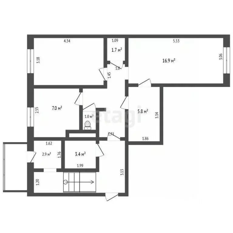 Офис в Ямало-Ненецкий АО, Муравленко ул. Ленина, 74 (138 м) - Фото 2