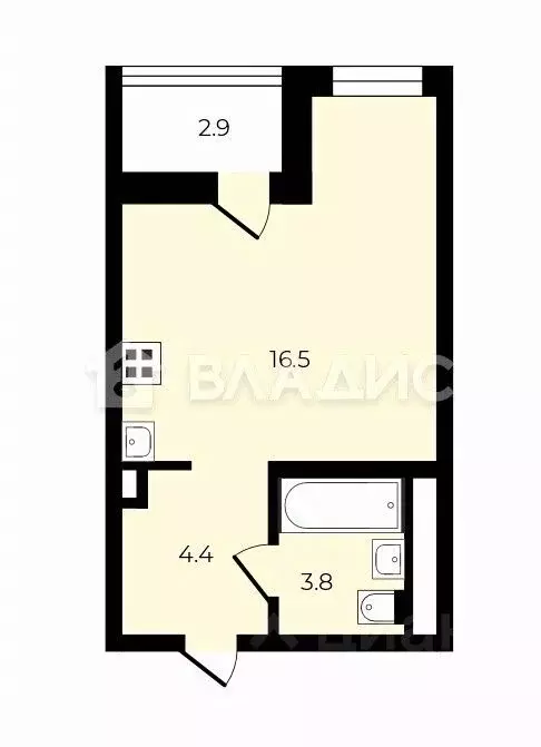 Студия Ленинградская область, Всеволожский район, Свердловское ... - Фото 2