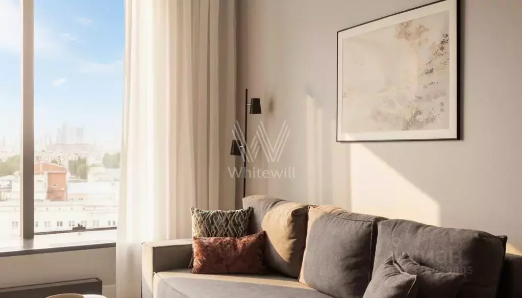 2-к кв. Москва пл. Курского Вокзала, 1 (43.0 м) - Фото 1