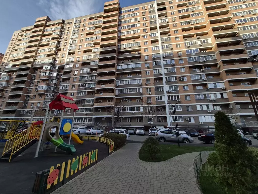 1-к кв. Краснодарский край, Краснодар Славянский мкр, ул. Заполярная, ... - Фото 1